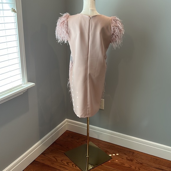 Formal party dress in dusty rose by Rinascimento Made in Italy. - Picture 2 of 2